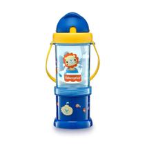 Copo Treinamento com Porta Snack 300ml BB1012 Azul Fisher Price