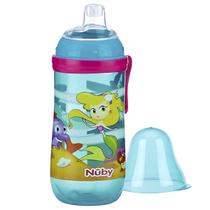 Copo Treinamento Infantil Bebê Copinho Transição 360ml Bico Silicone Tampa Protetora Antivazamento