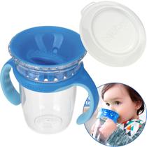 Copo Treinamento Transição Bebê Infantil Antivazamento copo mágico 360 Nuby Copo Treinamento Transição Bebê Infantil Antivazamento copo mágico 360 Nuby