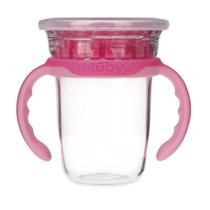 Copo Tritan Inteligente 360º Com Alça Removível Menino Menina 240ml - Nuby