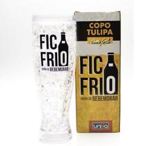 Copo Tulipa com GEL Congelante Fica Frio 500ML Unika 558