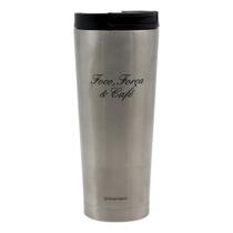 Copo Tumbler 400ml Foco, Forca E Cafe
