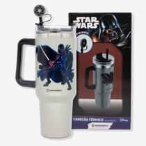 Copo Tumbler Star Wars com pingente licenciado