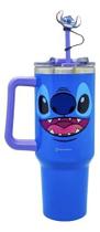 Copo Tumbler Térmico 12h Canudo Pingente 1,15l Stitch Disney Copo Tumbler Térmico 12h Canudo Pingente 1,15l Stitch Disney