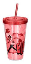 Copo Twister Plastico Canudo Personalizado Ppg Ele Him Rosa Copo Twister Plastico Canudo Personalizado Ppg Ele Him Rosa
