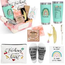 Copo UAREHIBY de 600 ml para presente de agradecimento ao professor com acessórios