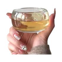 Copo único engrossado de vidro de cristal de xícara de chá saudável de alta qualidade 100ml