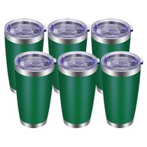 Copo VEGOND 600ml de aço inoxidável isolado a vácuo, pacote com 6 Copo VEGOND 600ml de aço inoxidável isolado a vácuo, pacote com 6