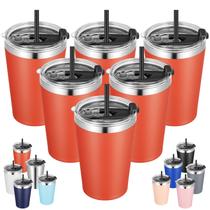 Copo VEGOND de aço inoxidável 350ml isolado a vácuo, pacote com 6 Copo VEGOND de aço inoxidável 350ml isolado a vácuo, pacote com 6