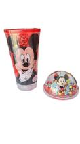 Copo Vermelho com Luzes - Disney Mickey Mouse HONGYAO