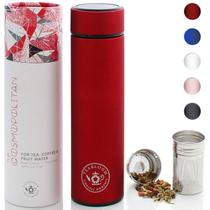 Copo vermelho rubi Thermos Teabloom Cosmopolitan de 480 ml