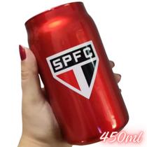 Copo Vermelho São Paulo FC Vidro 450ml SPFC REF.JW7013372B Copo Vermelho São Paulo FC Vidro 450ml SPFC REF.JW7013372B