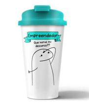 Copo Viagem 500ml Flork Empreendedor Poopstore - Copo Viagem 500ml Flork Empreendedor Poopstore -