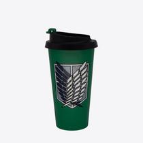 Copo viagem bucks 500ml attack on titan