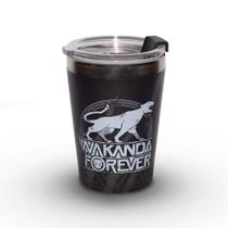 Copo Viagem Com Tampa Wakanda Forever - Marvel - 300ml Copo Viagem Com Tampa Wakanda Forever - Marvel - 300ml