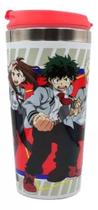 Copo Viagem Inox My Hero Academia 450ml Copo Viagem Inox My Hero Academia 450ml