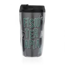 Copo viagem P profissao Fisioterapia - Ludi