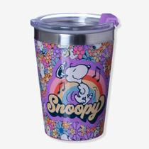 Copo viagem snap 300 ml snoopy - zona criativa