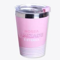 Copo Viagem Snap 300ml Amizade Eterna Copo Viagem Snap 300ml Amizade Eterna