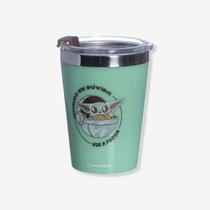 Copo viagem snap 300ml baby yoda