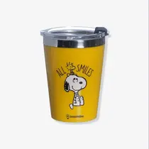 Copo viagem snap 300ml snoopy core Copo viagem snap 300ml snoopy core