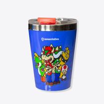 Copo viagem snap 300ml super mario and friends