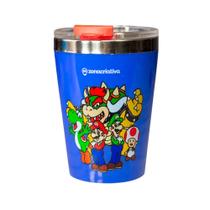 Copo Viagem Snap 300ml Super Mario e Amigos Zona Criativa - 10026051