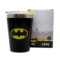 Copo Viagem Snap Símbolo Batman DC Comics 300ml - Zona Criativa