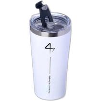 Copo Viagem Thermal 500ml Forever Cheers Branco Copo Viagem Thermal 500ml Forever Cheers Branco