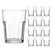 Copo Vidro 200ml Bristol Suco Agua Cristal Luxo Nadir 12Un