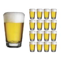 Copo Vidro 350ml Caldereta Cerveja Transparente Luxo - 18 Un