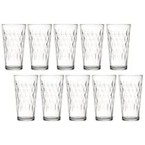 Copo Vidro 350ml Vitrage Suco Agua Glamour Luxo Nadir - 10 Un Copo Vidro 350ml Vitrage Suco Agua Glamour Luxo Nadir - 10 Un
