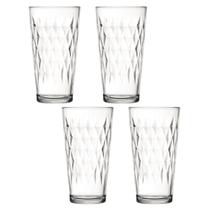 Copo Vidro 350ml Vitrage Suco Agua Glamour Luxo Nadir - 4 Un Copo Vidro 350ml Vitrage Suco Agua Glamour Luxo Nadir - 4 Un