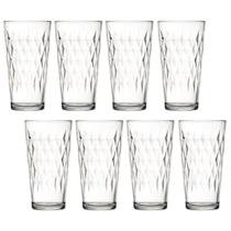 Copo Vidro 350ml Vitrage Suco Agua Glamour Luxo Nadir - 8 Un Copo Vidro 350ml Vitrage Suco Agua Glamour Luxo Nadir - 8 Un