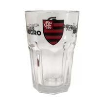 Copo Vidro 520ml Futebol Flamengo 520ml