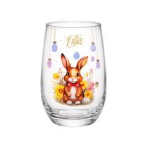 Copo vidro dubai 400ml coelhinha avulso decormartin Copo vidro dubai 400ml coelhinha avulso decormartin
