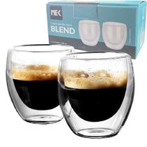 Copo Vidro Duplo Café Expresso Shot Flutuante 2 Peças 100ml Copo Vidro Duplo Café Expresso Shot Flutuante 2 Peças 100ml