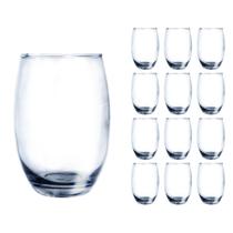 Copo Vidro Duravel Redondo Aruba 465ml Nadir Transp - 12 Un
