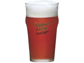 Copo Vidro para Cerveja Ambev 400ml - Brahma Extra Red Lager Copo Vidro para Cerveja Ambev 400ml - Brahma Extra Red Lager