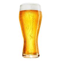 Copo Vidro para Cerveja Ambev Budweiser Design Chique 400ml