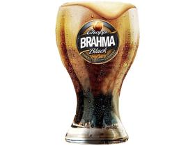 Copo Vidro para Chopp Ambev 430ml - Brahma Black
