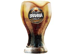 Copo Vidro para Chopp Ambev 430ml - Brahma Black
