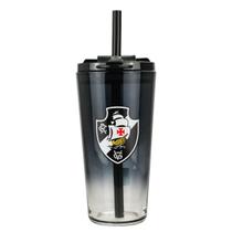 Copo Vidro Transparente Canudo E Tampa 750ml - Vasco Copo Vidro Transparente Canudo E Tampa 750ml - Vasco