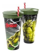 Copo Vingadores Hulk Infantil 2 em 1 Livre de BPA