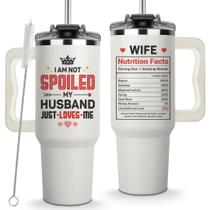 Copo Vivulla68 de 40 onças para caneca isolada para esposa Copo Vivulla68 de 40 onças para caneca isolada para esposa