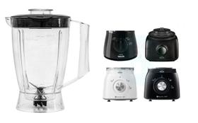 Copo Walita Philips Multiprocessador Ri 7625 Ri 7630 Cristal Completo Copo Walita Philips Multiprocessador Ri 7625 Ri 7630 Cristal Completo