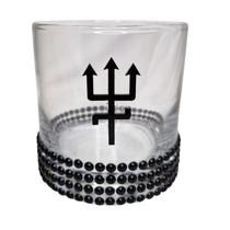 Copo Whisky Exu Tridente Preto 300 Ml