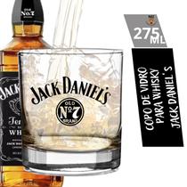 Copo Whisky Rocks Luxo Drink Vidro 365 Ml Marcas Variadas - Jack Daniel's