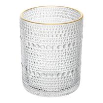Copo Wolff Dots com Fio de Ouro 340ml Vidro