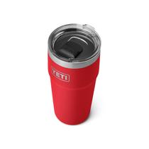 Copo YETI Rambler 590ml em Aço Inoxidável - Vermelho - Empilhável